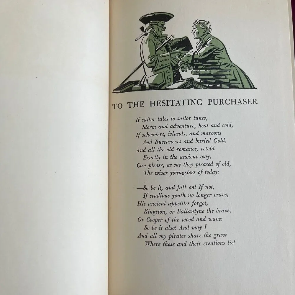 1941 Treasure Island by Robert Louis Stevenson, Illustrated by Edward A. Wilson